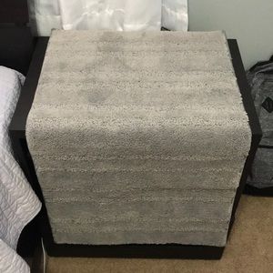 Gray rug